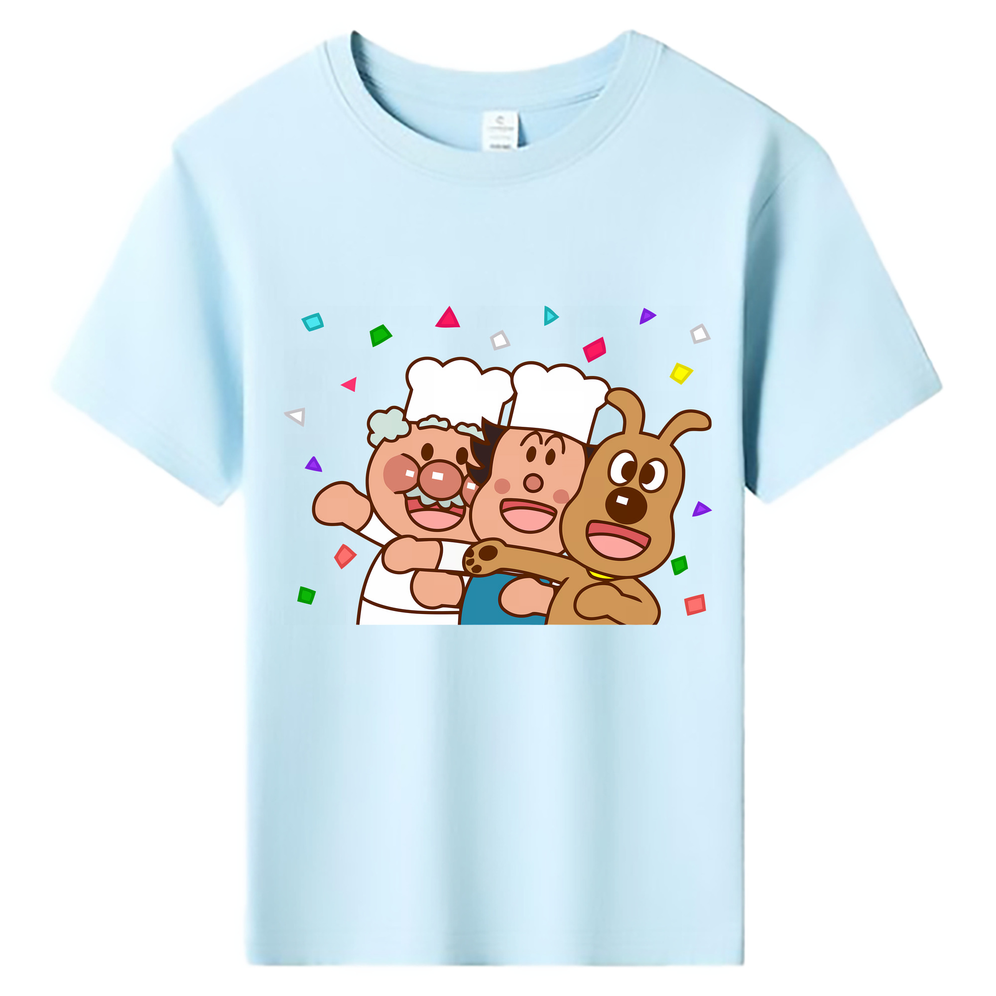 （画像用） アンパンマン Anpanman 綿100％キッズTシャツ（フロントプリント）